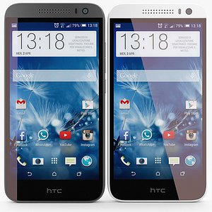 HTC Desire 616 Black - White