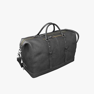 3D model S-ZONE Travel Shoulder Handbag 2