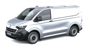 3D Volkswagen Transporter T7 Van SWB 2025