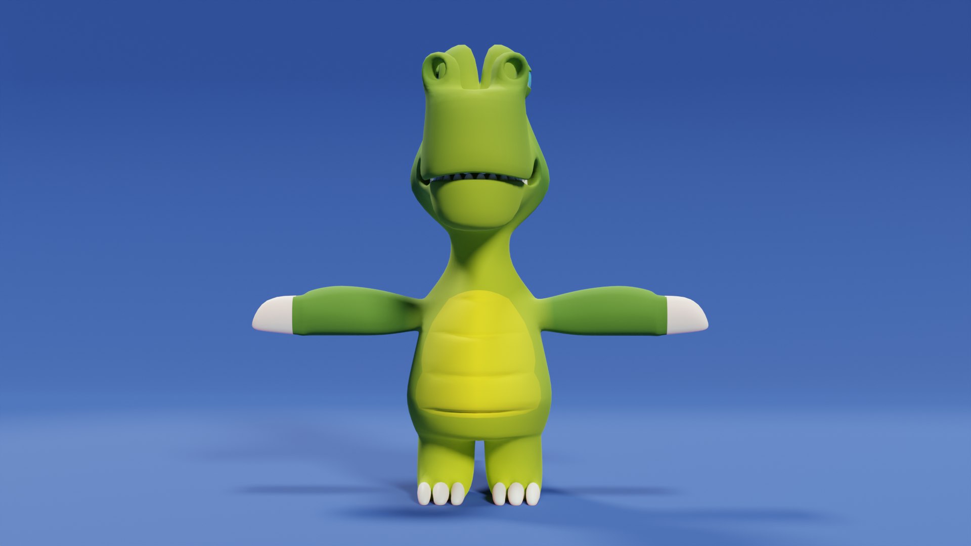 Cartoon Dinosaur Low poly 3D model - TurboSquid 1973501