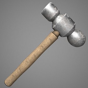 3D ball hammer model