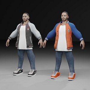 3d character 3D model