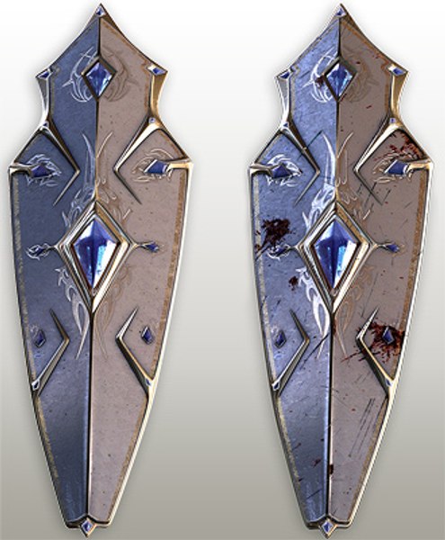 3d model fantasy knight tools armor