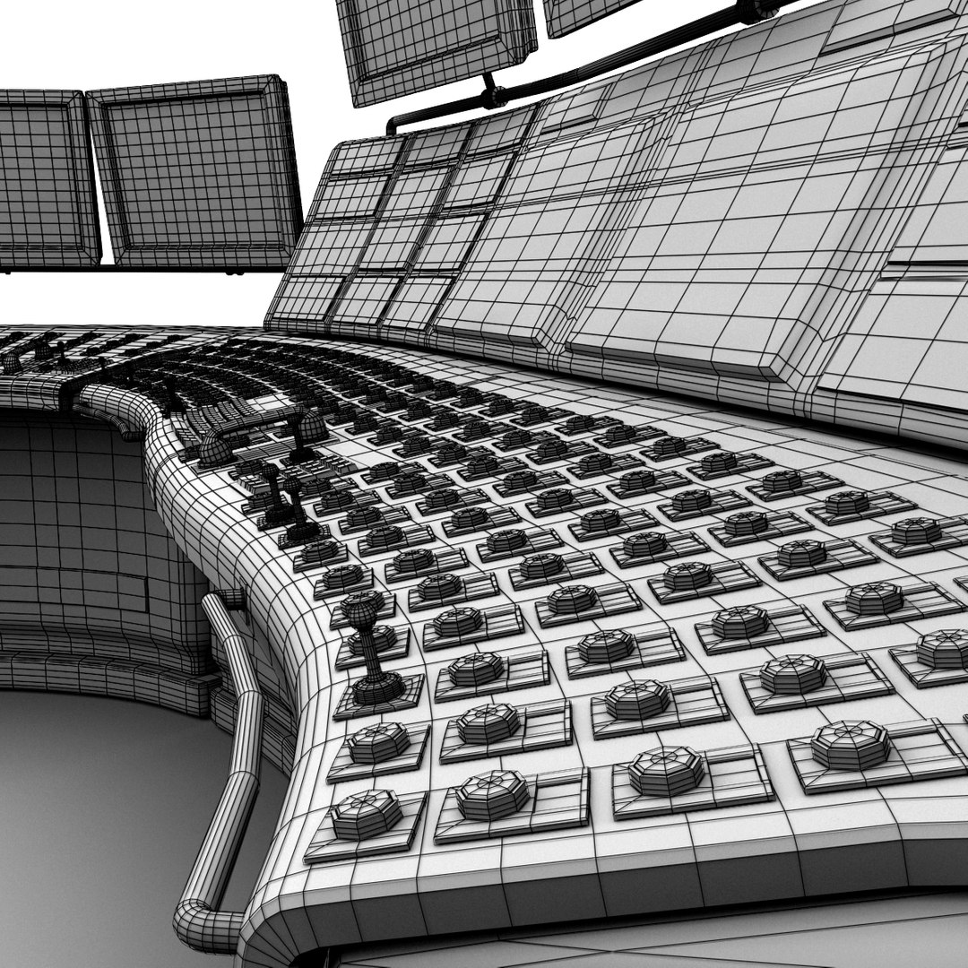 Control Room 3d Max