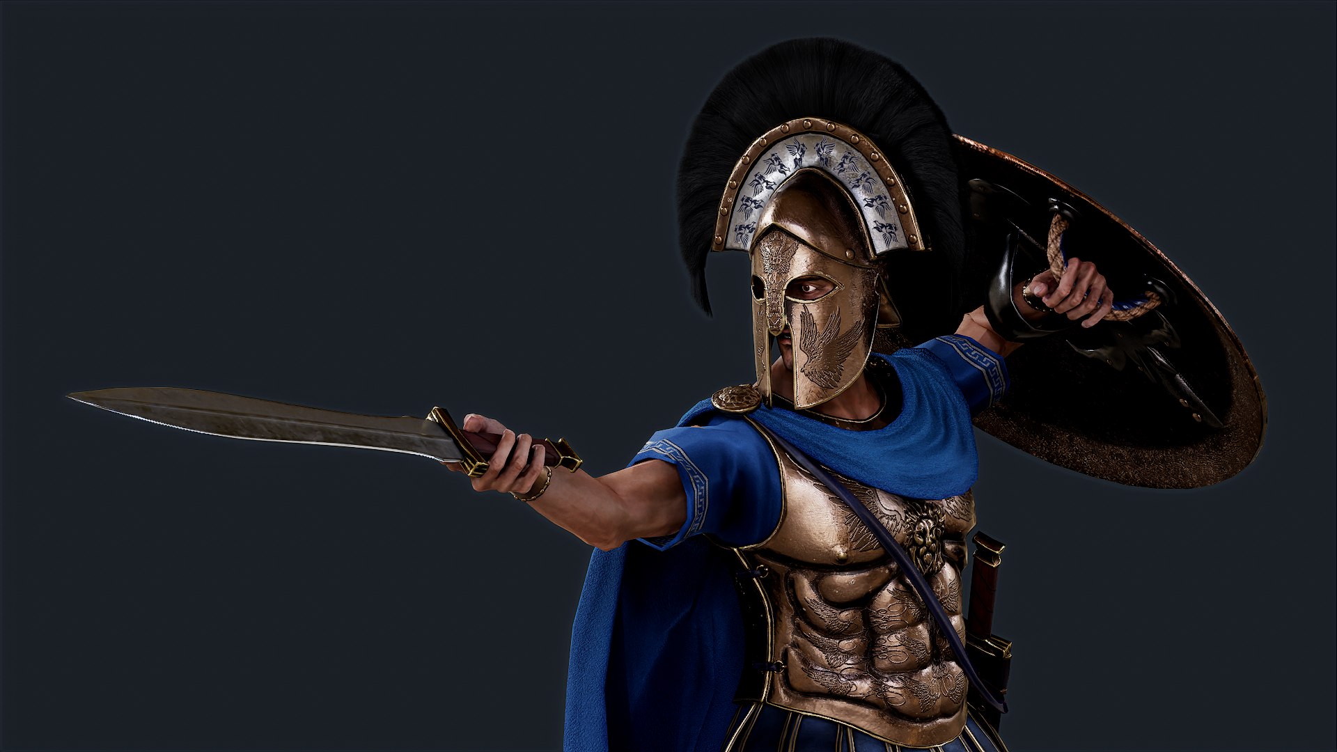 ATHENIAN ROYAL GUARD Model - TurboSquid 2289893