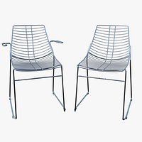 Metalmobil Net Steel Chair