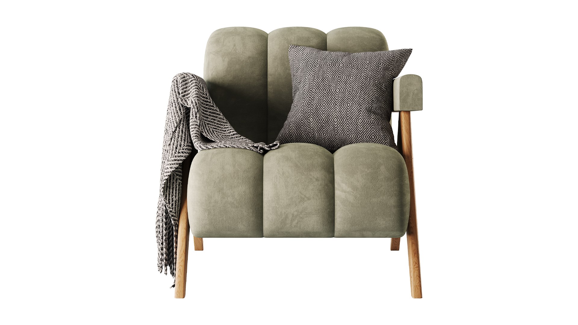 3D Model Abstract Arm Chair - TurboSquid 2316142