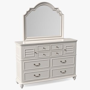 Charleston Dresser White
