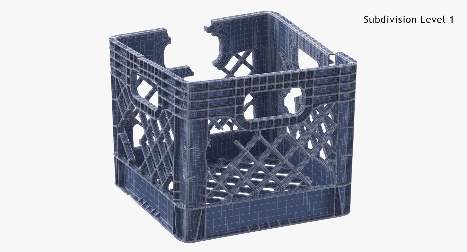 Plastic Crate Damaged 3D model https://p.turbosquid.com/ts-thumb/8o/ySQec0/Cv/plastic_crate_damaged_subdiv1_0001/jpg/1647276543/1920x1080/fit_q87/f5cab5e949c785b76f89c711621e46a4ea1c598d/plastic_crate_damaged_subdiv1_0001.jpg