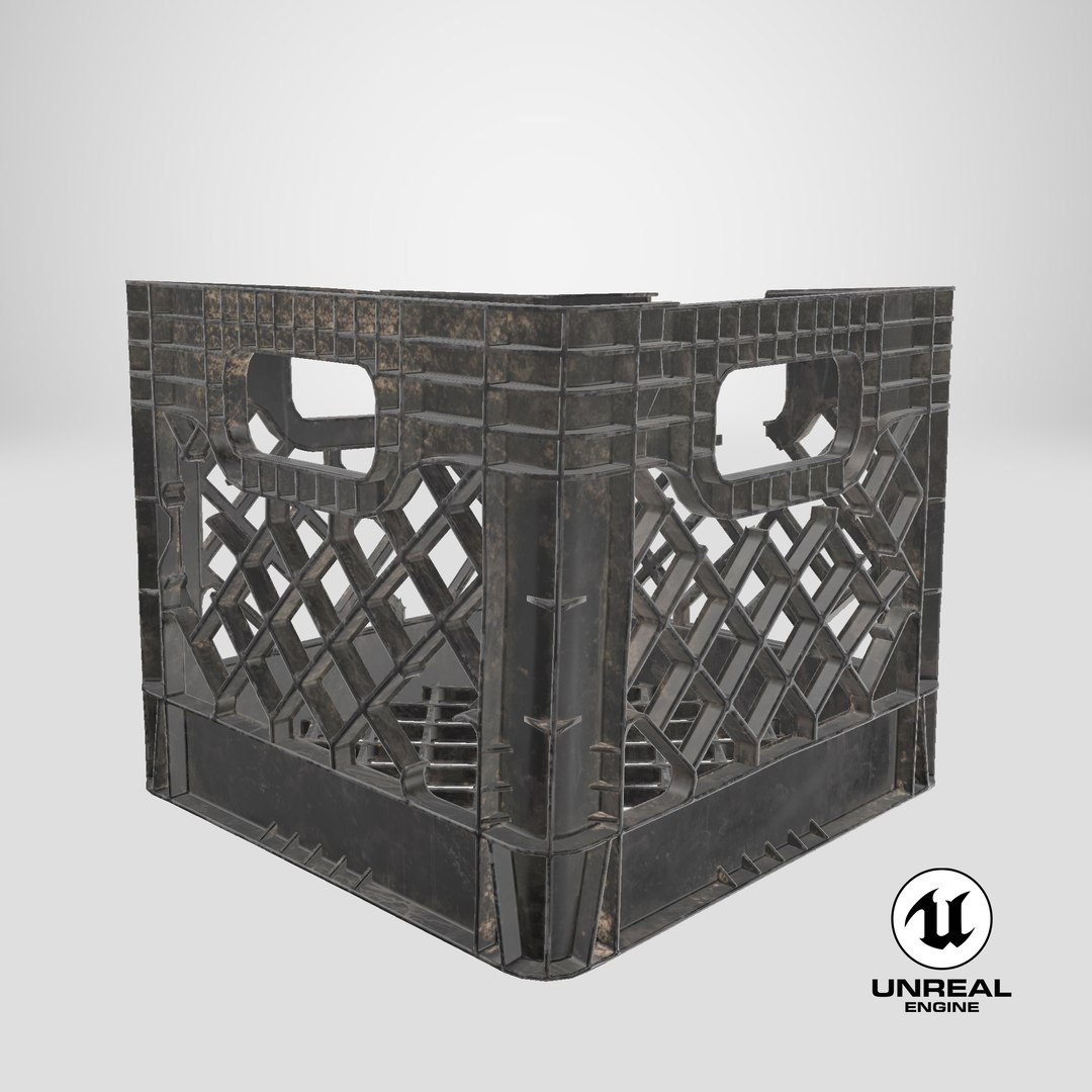 Plastic Crate Damaged 3D model https://p.turbosquid.com/ts-thumb/8o/ySQec0/cA/stemcell_unreal_render/png/1652082013/1920x1080/fit_q87/affde2b48c4c53e9e0d152a777c0bbb096bbedf5/stemcell_unreal_render.jpg