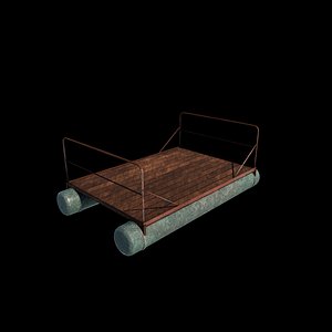 3D Boatyard 3D model