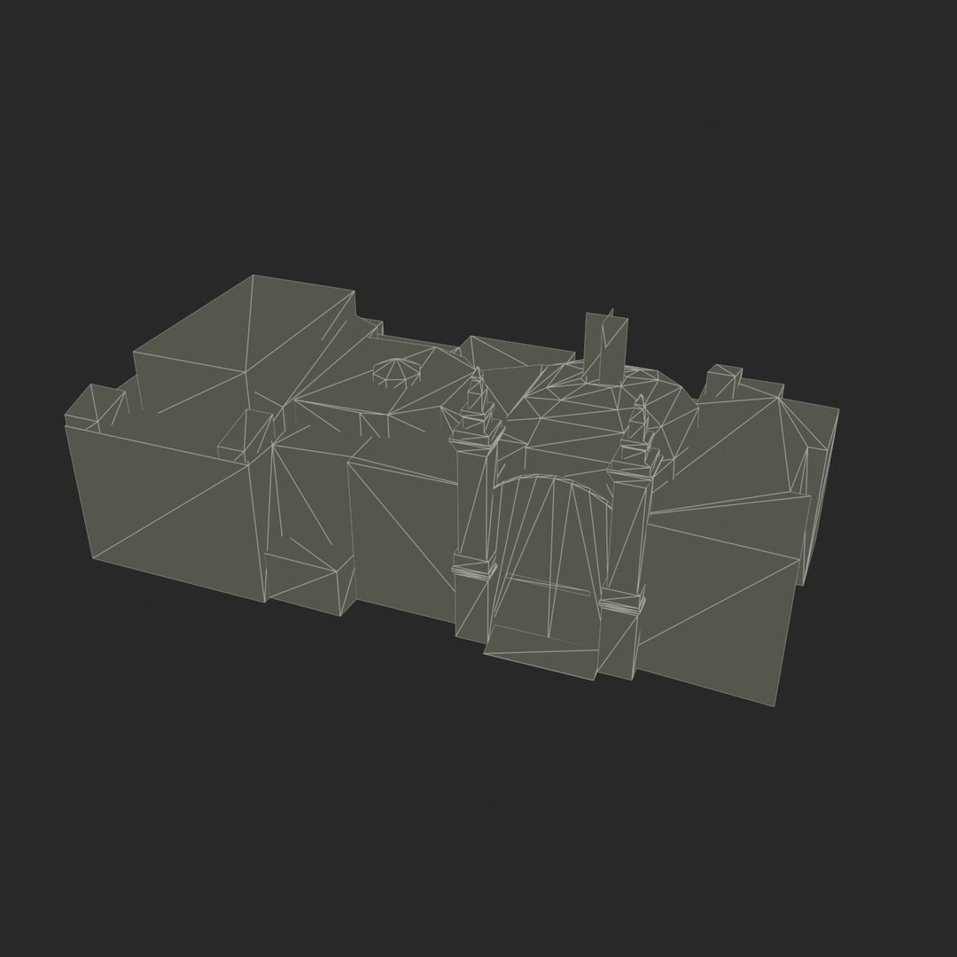 Teatro Margherita 3D Model TurboSquid 1182313