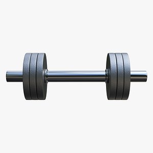 3ds dumbbell collada dae