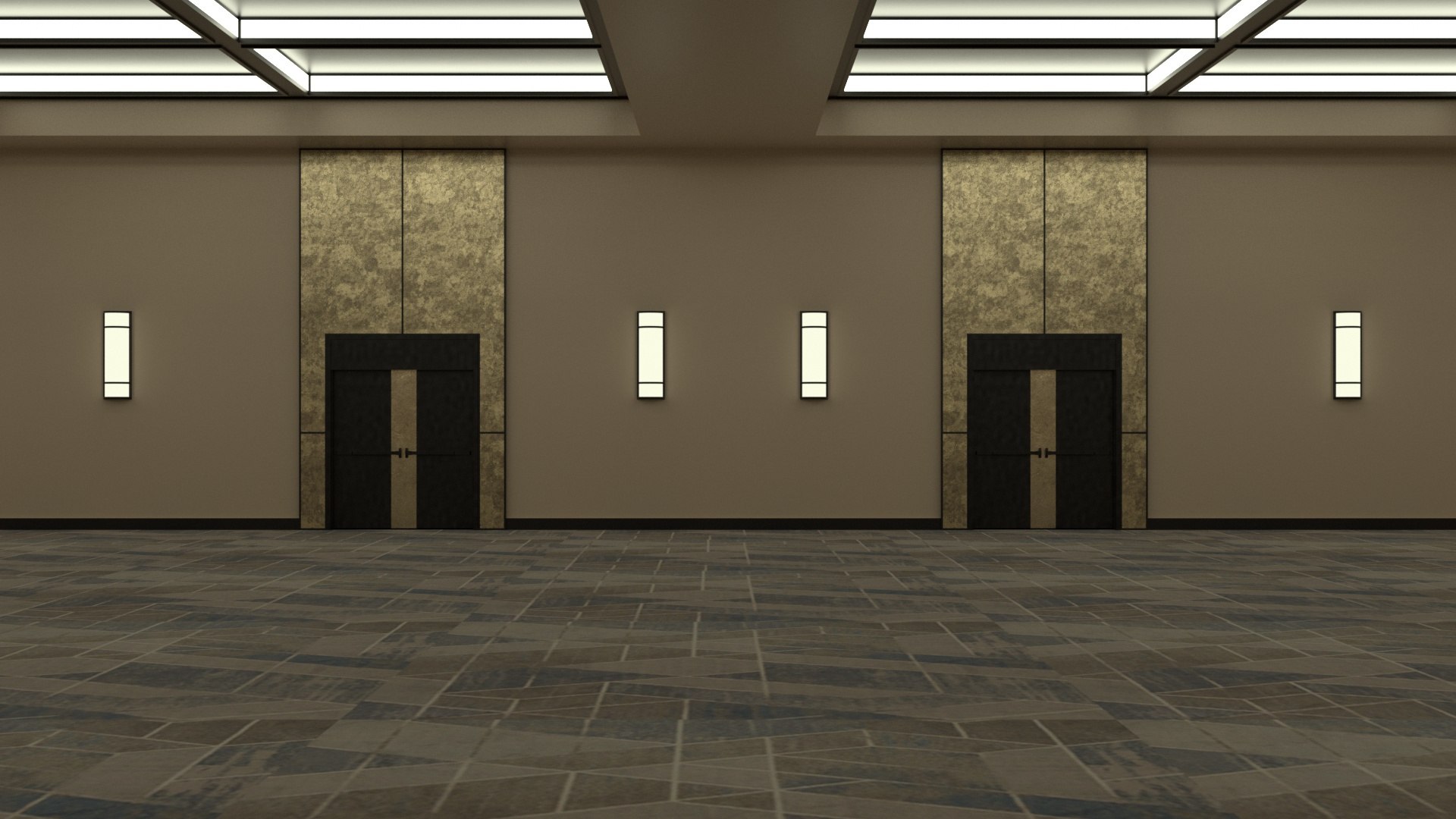 Ballroom 14 Model - TurboSquid 2180721