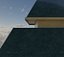 Golden and Green Marbled Pyramid with Squared Spike