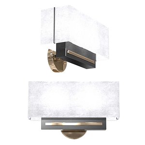 french cubic sconces model