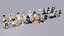 LEGO 20 Rigged Minifigures