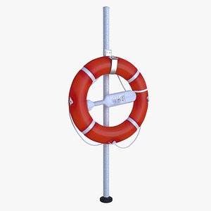 life buoy 3d model