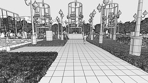 3D garden