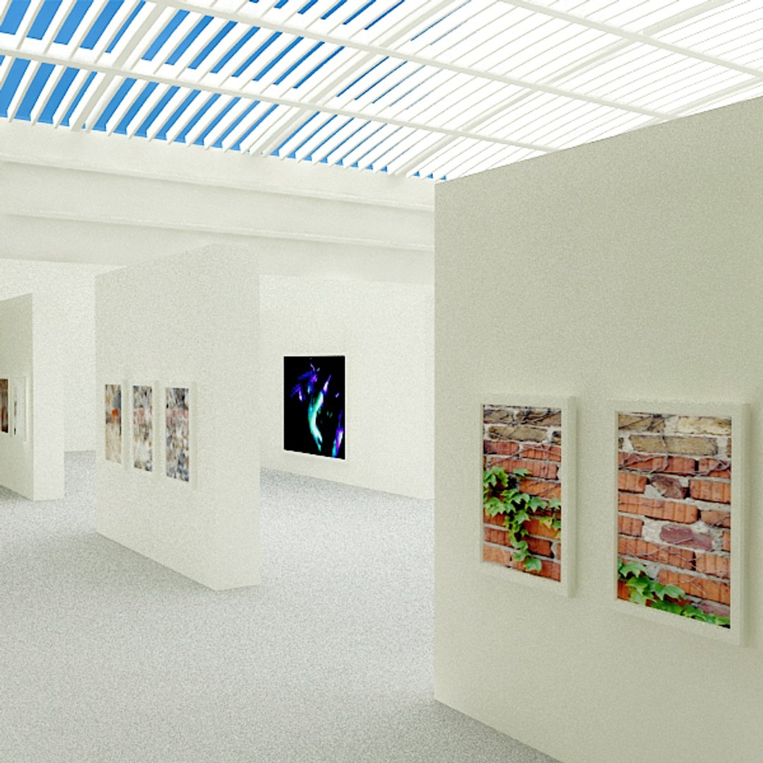 3d Art Gallery Model