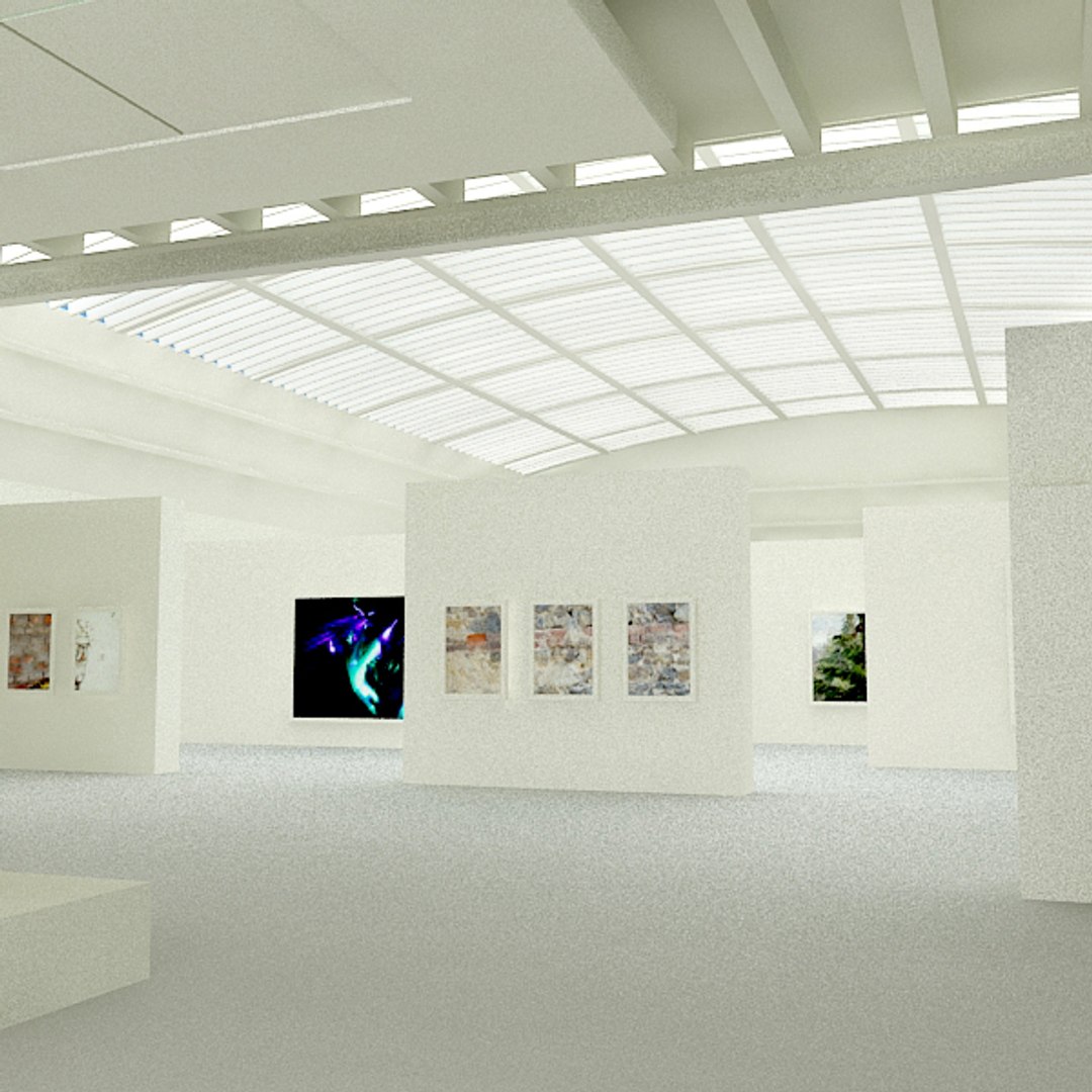 3d Art Gallery Model