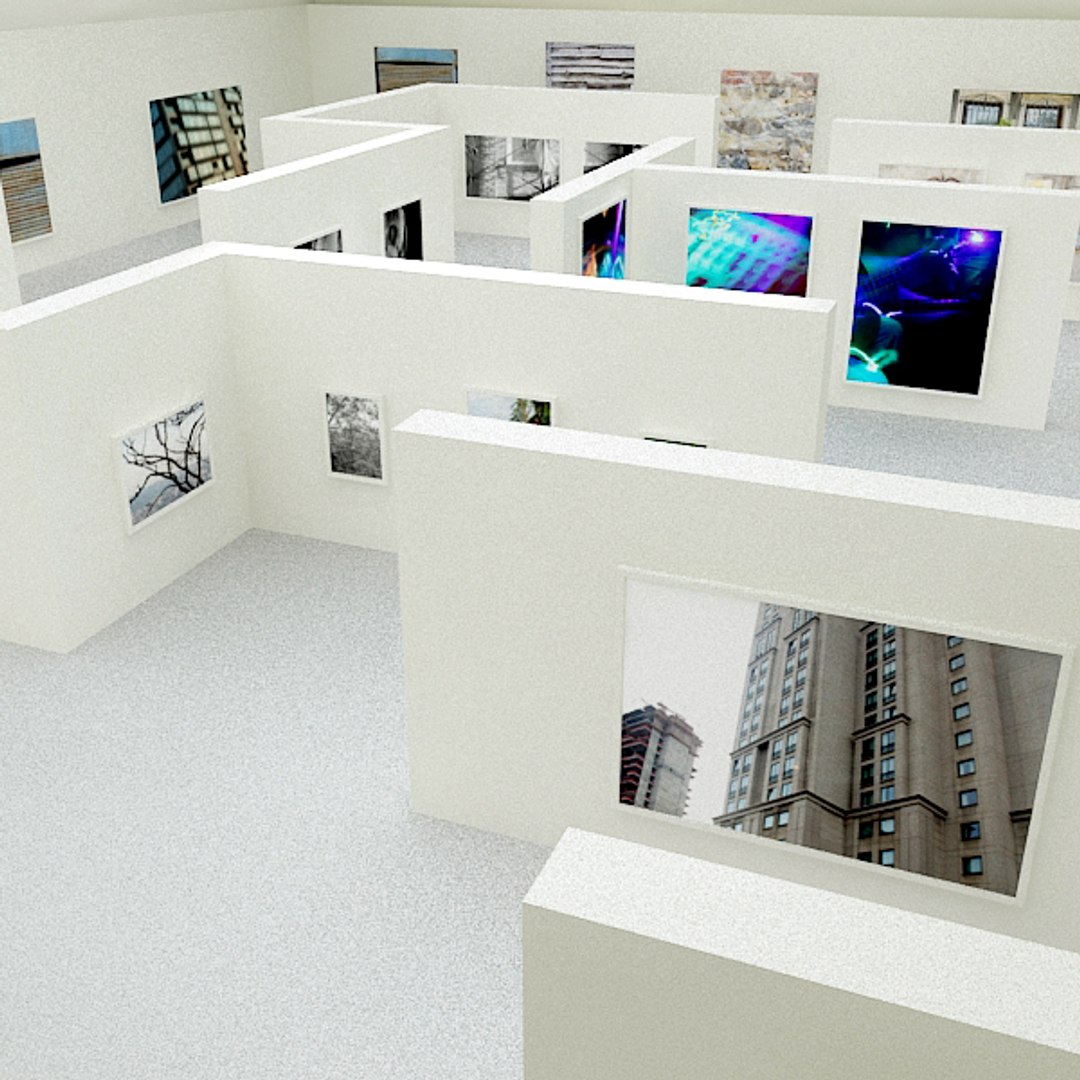3d Art Gallery Model