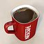 Keramische Nescafe-Kaffeetasse-Schale