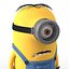 3D short eyed minion rigged