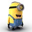 3D short eyed minion rigged