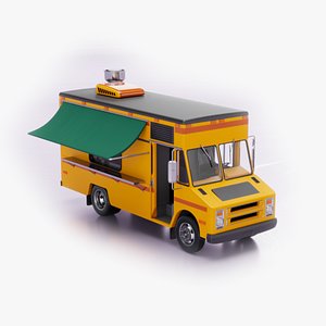 3D Food truck