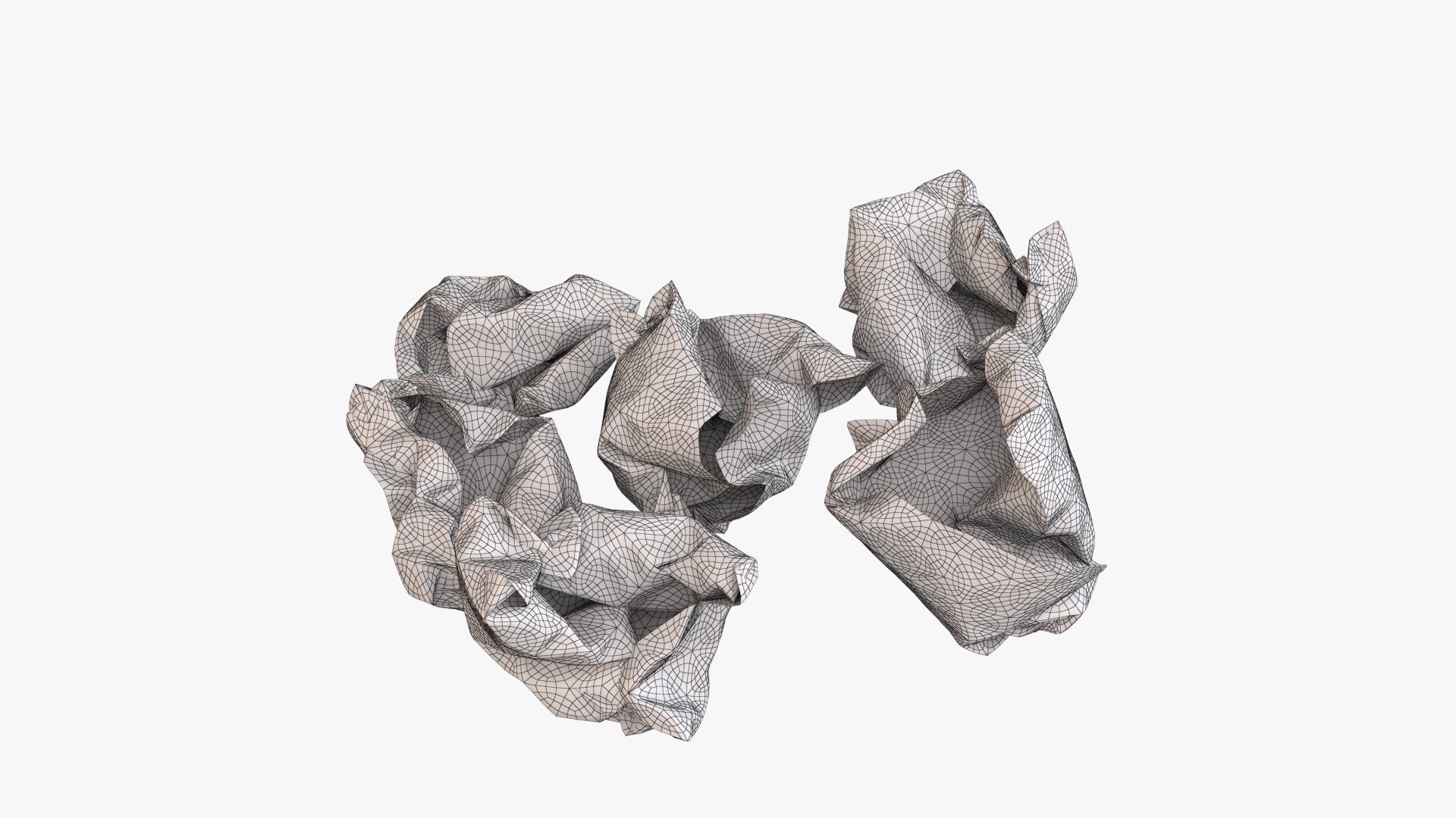 3d model of crumpled balls paper https://p.turbosquid.com/ts-thumb/8p/T9gzjH/48/w2/jpg/1610638812/1920x1080/fit_q87/9aea9c223701dcd5a9f317a472ad88d5ad63d42e/w2.jpg
