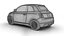 Fiat 500 Dolcevita 2026 3D-Modell