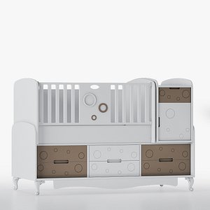 Baby crib bed N123