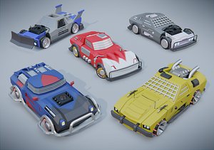 custom car 3D model