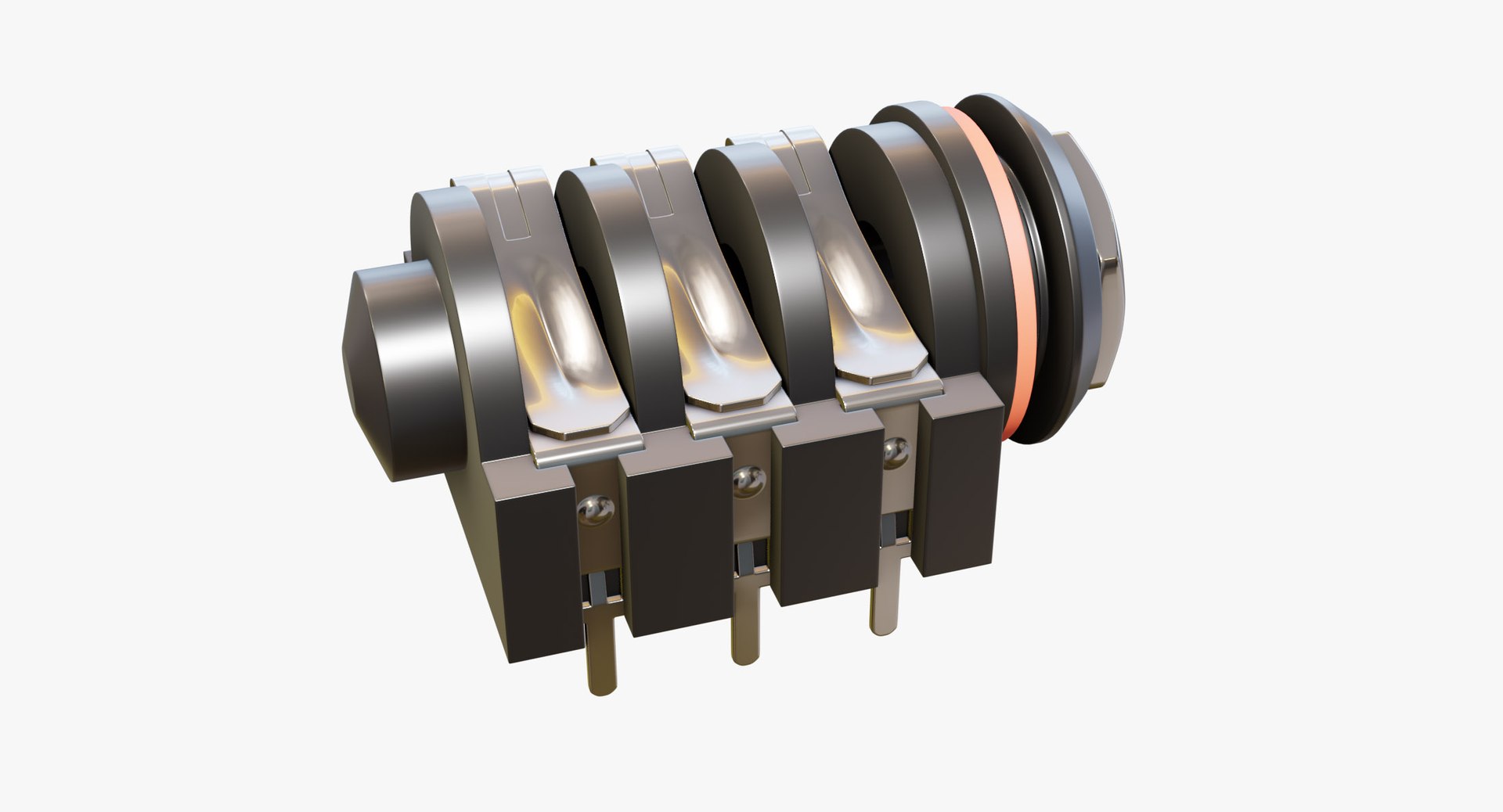Jack Socket 3D Model - TurboSquid 1711838