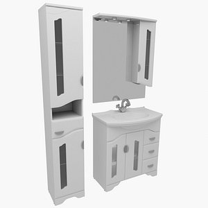 3d model bathroom furniture