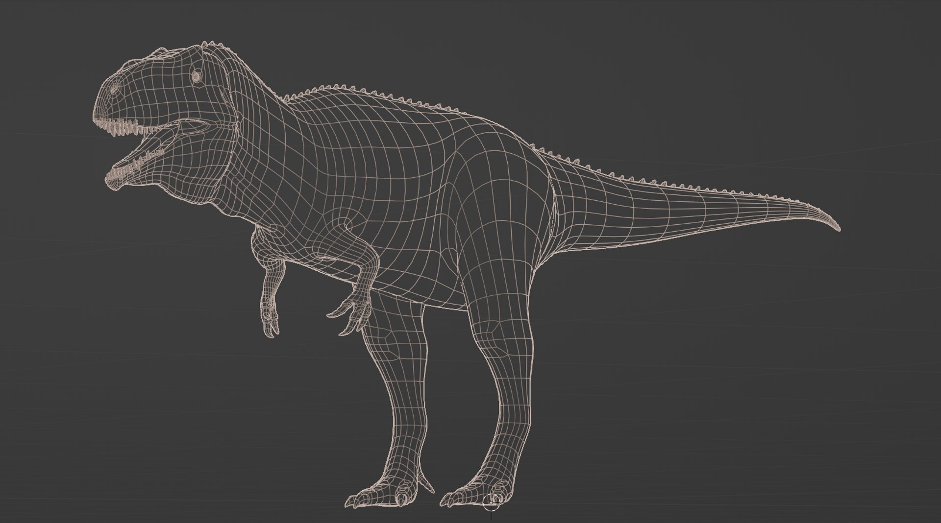 3D Giganotosaurus Model - TurboSquid 1911991