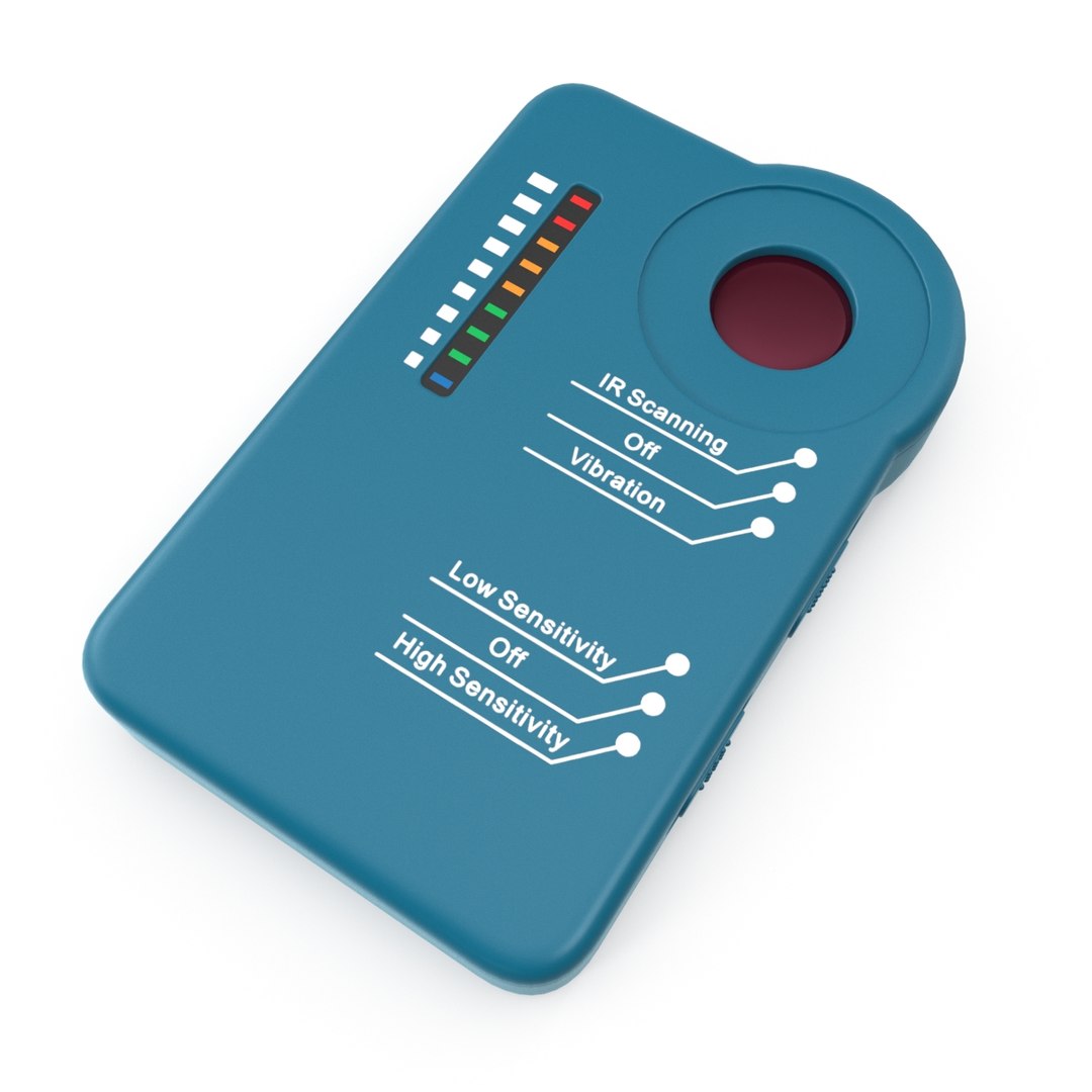 3D Model Camera Detector PBR - TurboSquid 2226938