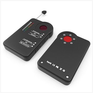 3D model Camera Detector PBR