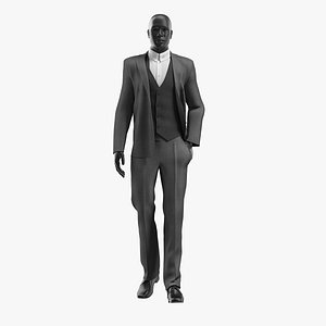 3D realistic man suit 2