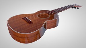 3d ukulele guitar