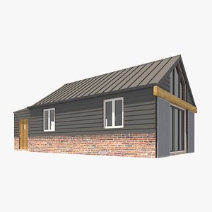 small barn 3D model