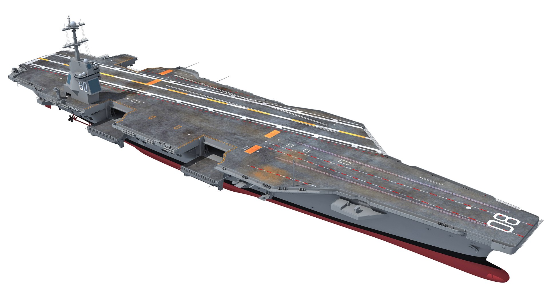 3D Uss Aircraft Carrier Model - TurboSquid 1426997