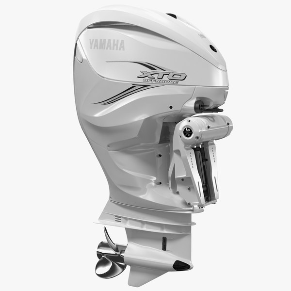 3D yamaha f425a 4-stroke outboard motor