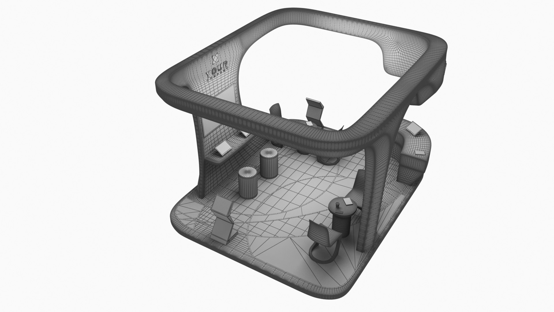 Futuristic Exhibition Stand 5 3D model https://p.turbosquid.com/ts-thumb/8q/03nzAu/Rd/modernexhibitionbooth69/jpg/1651239814/1920x1080/fit_q87/0f2fecbd36f7e0d97ef2ce1d36ffe725ecdbec0f/modernexhibitionbooth69.jpg