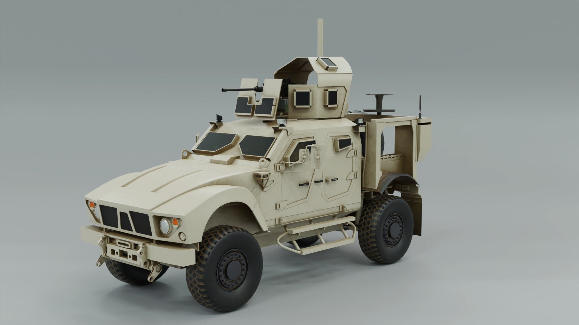 3D Oshkosh M-ATV Low Poly 3D Model Model - TurboSquid 2060968