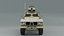 3D Oshkosh M-ATV Low Poly 3D Model model