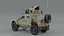 3D Oshkosh M-ATV Low Poly 3D Model model