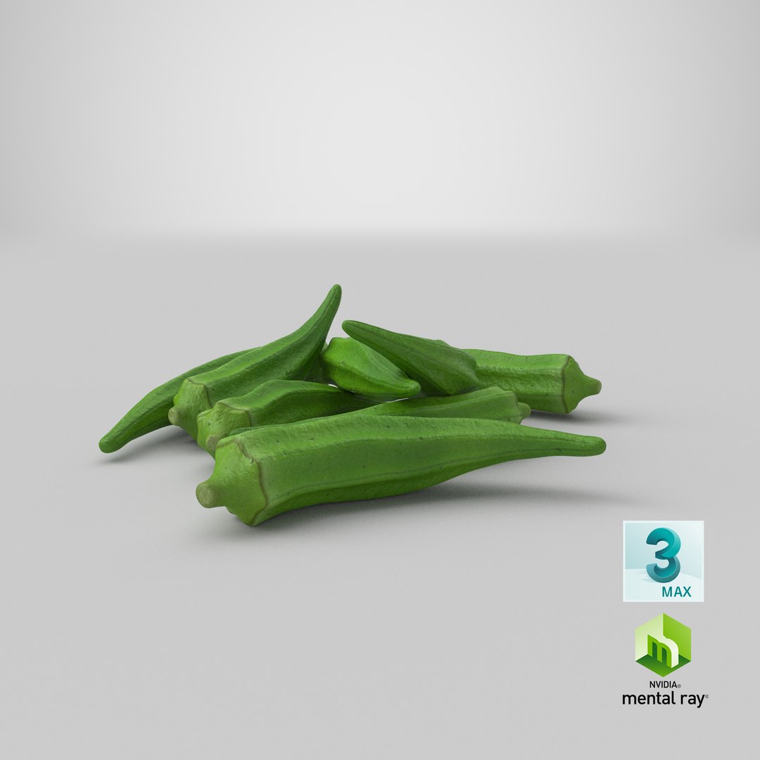 3D okra pile 01 https://p.turbosquid.com/ts-thumb/8q/2xKNHa/5er0kjdb/stemcell_max_mental_ray_render/png/1608269318/1920x1080/fit_q87/ea950f670fc1625e95c90b3cfa877c3c1978c745/stemcell_max_mental_ray_render.jpg
