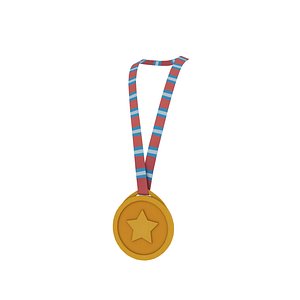 3D medal model